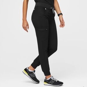 Figs Black Zamora Jogger Scrub Pants